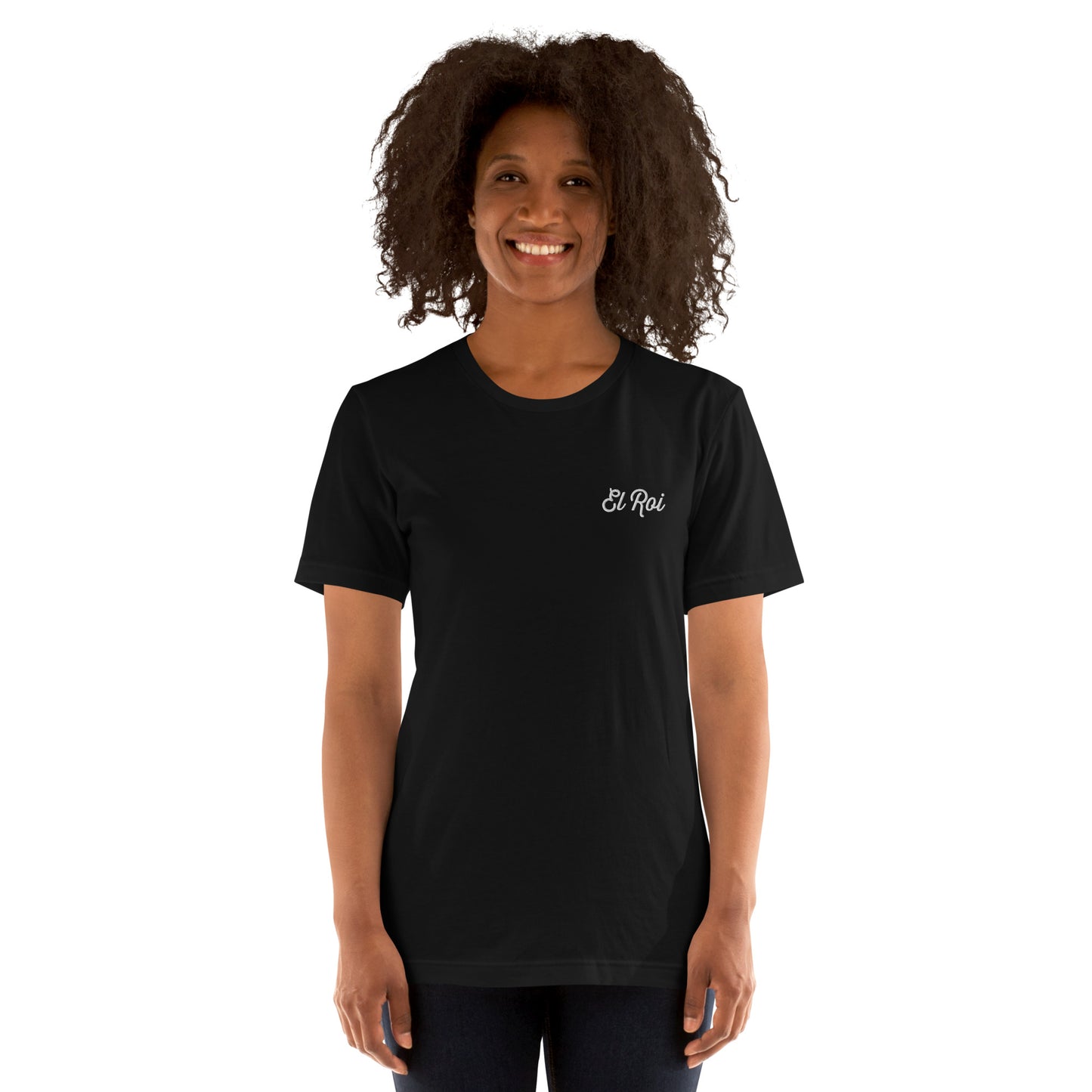 El Roi Embroidered Unisex Cotton Tee