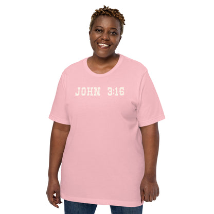 John 3:16 The Greatest Love Story Unisex T-Shirt