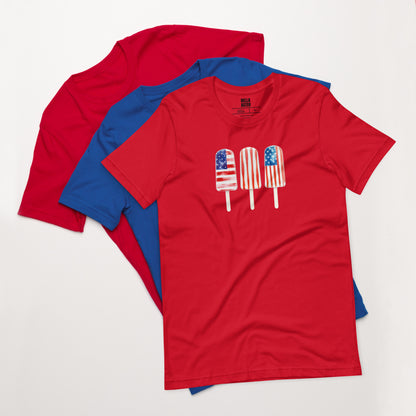 Red White & Blue Popsicle T-Shirt