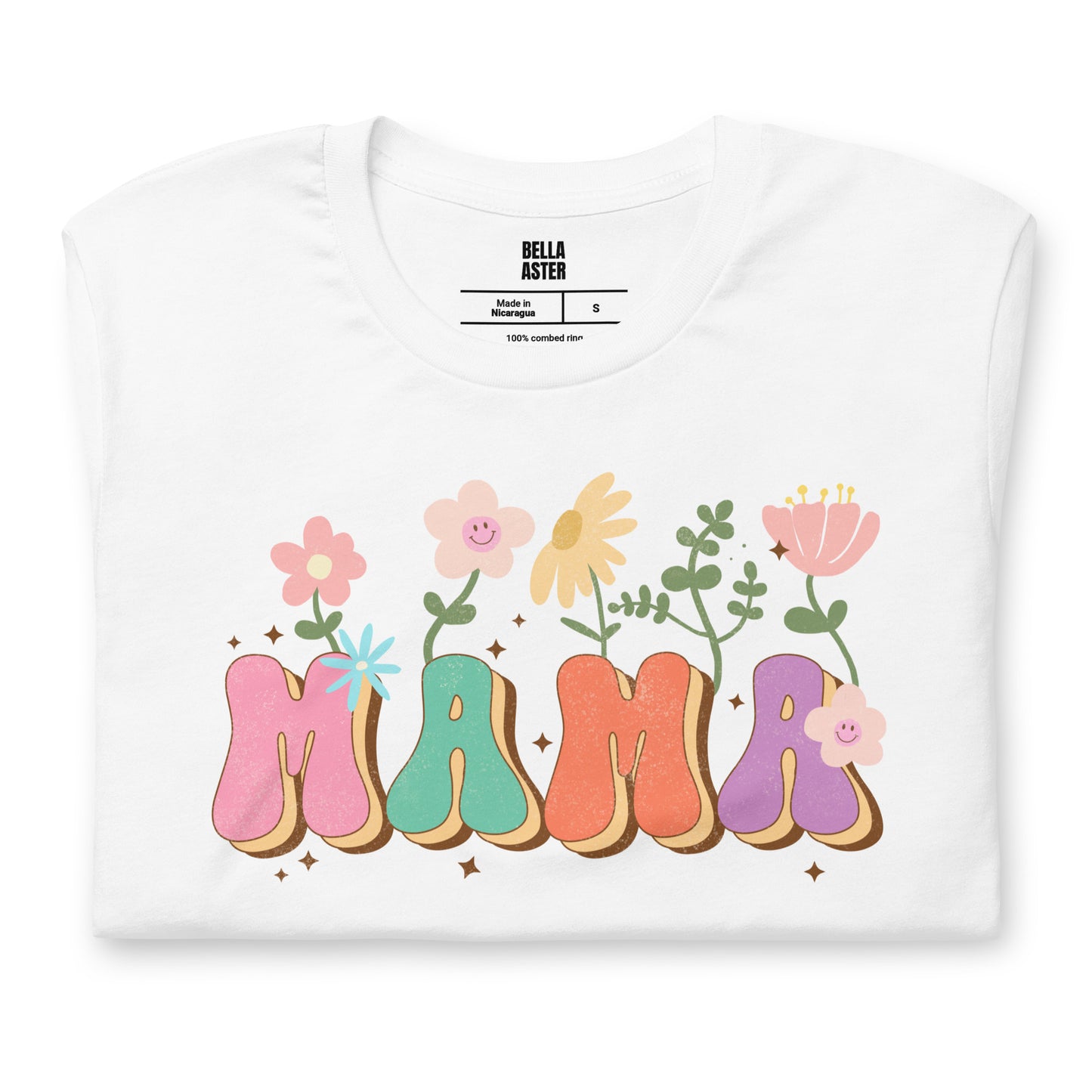 Mama Retro Cotton T-Shirt