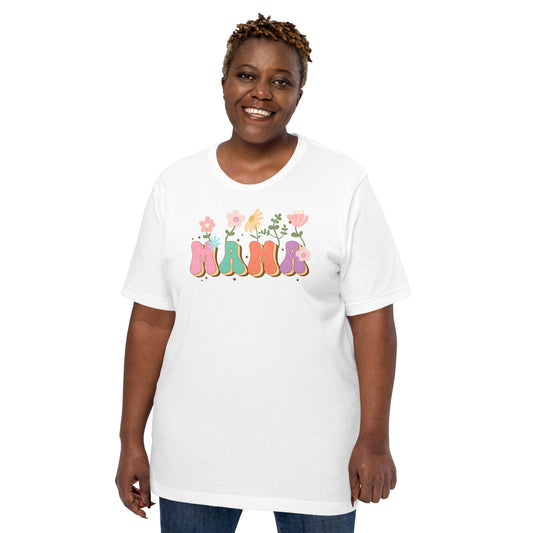 Mama Retro Cotton T-Shirt