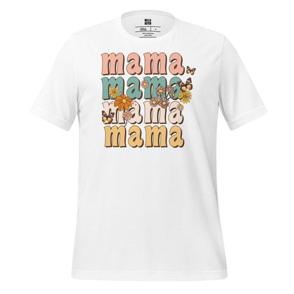 Mama, Flowers and Butterflies T-Shirt