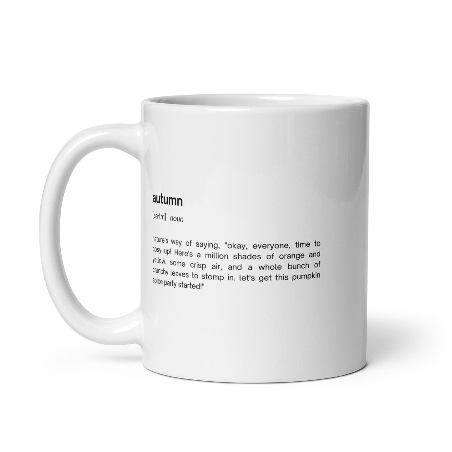 Autumn Definition Ceramic Mug