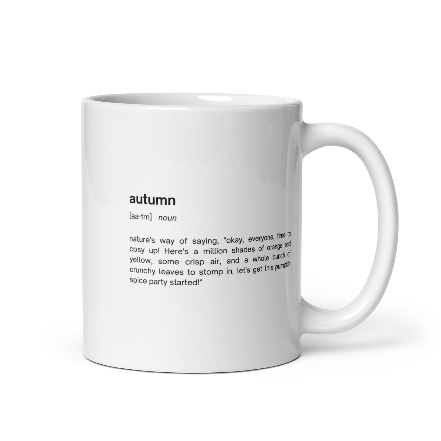 Autumn Definition Ceramic Mug