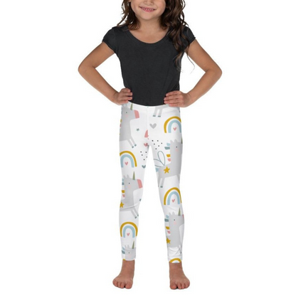 Cute Unicorn Girl's Leggings