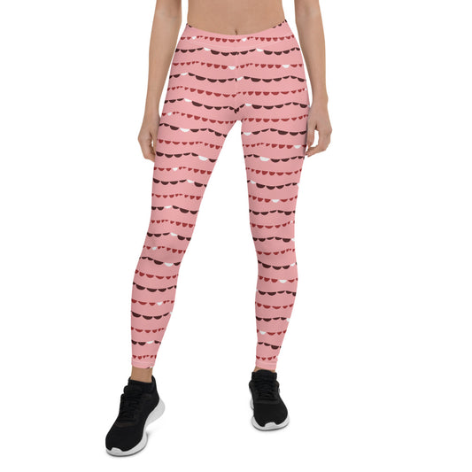 Pink Christmas Leggings