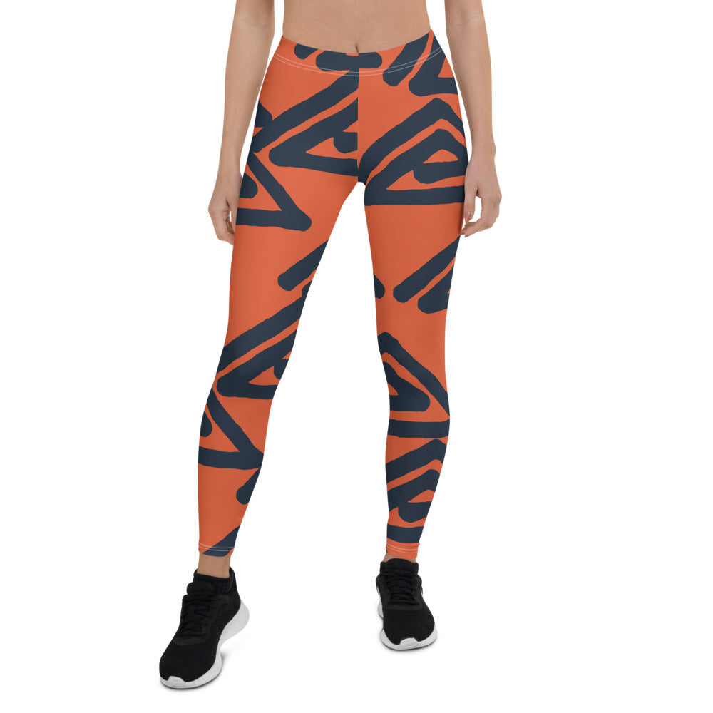 Geometric Tribal Print Leggings