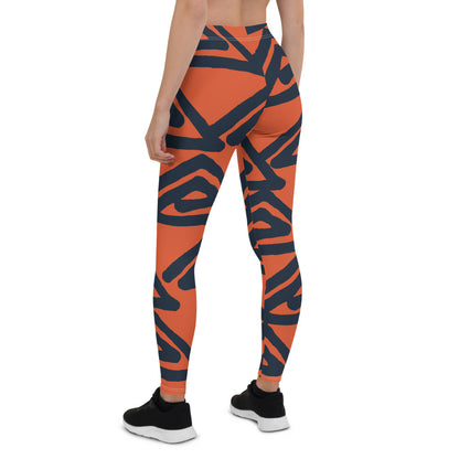 Geometric Tribal Print Leggings