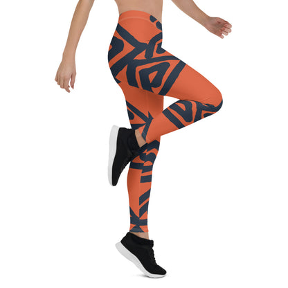 Geometric Tribal Print Leggings