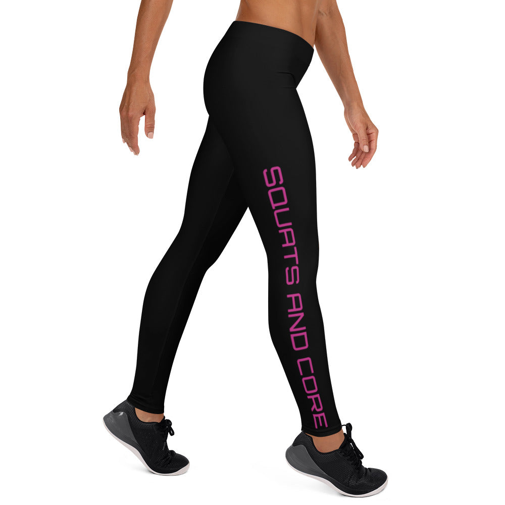SQUATS AND CORE Leggings - Pink