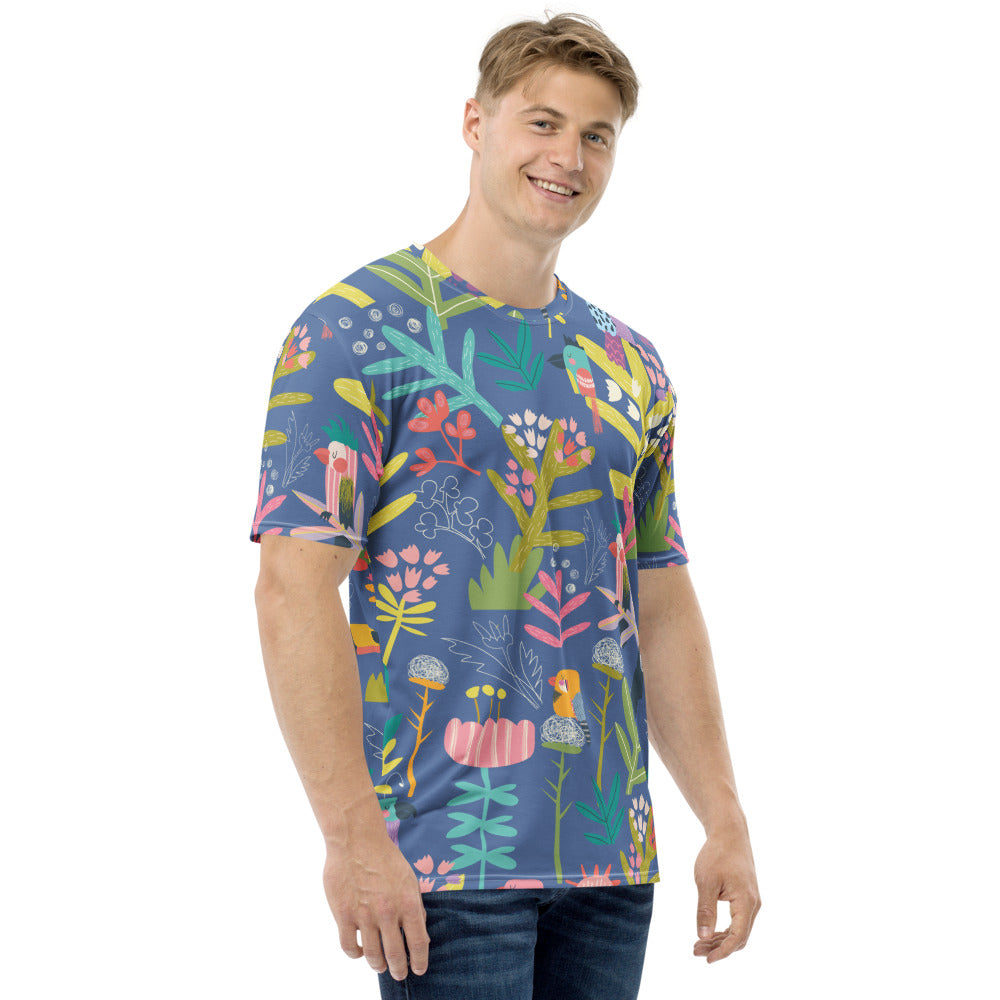Tropical Birds Men's Shirt