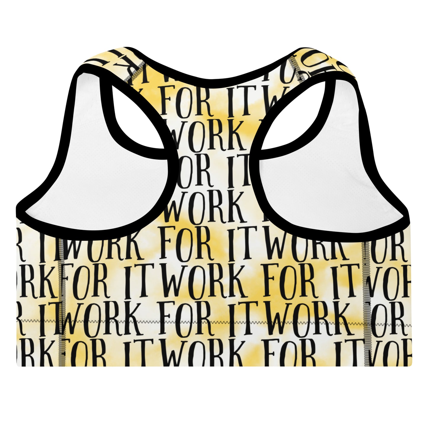 Work For It Padded Sports Bra