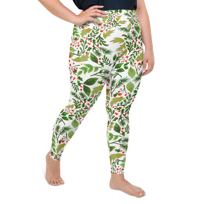 Holly Plus Size Christmas Leggings