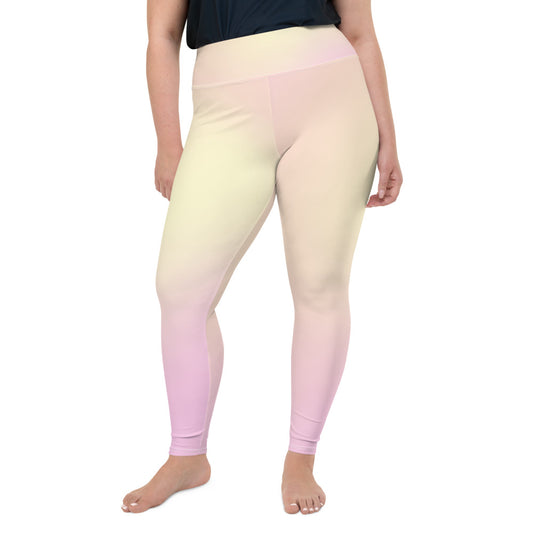 Plus Size Ultra Soft Pastel Leggings