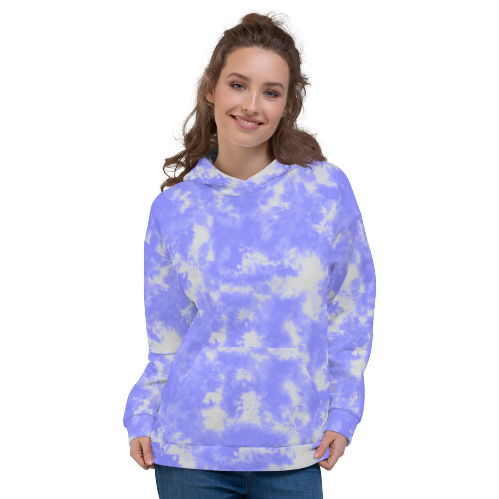 Lilac Tie Dye Unisex Hoodie