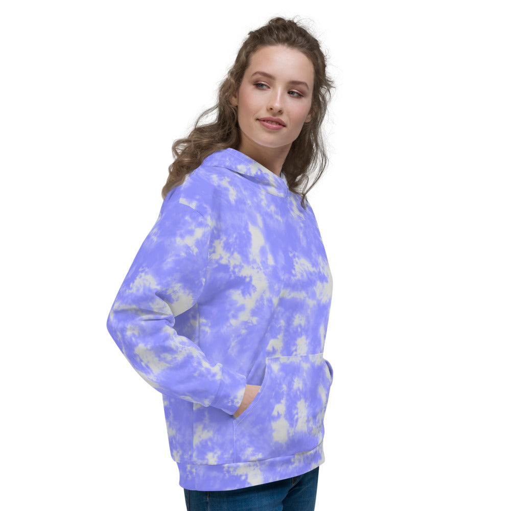 Lilac Tie Dye Unisex Hoodie