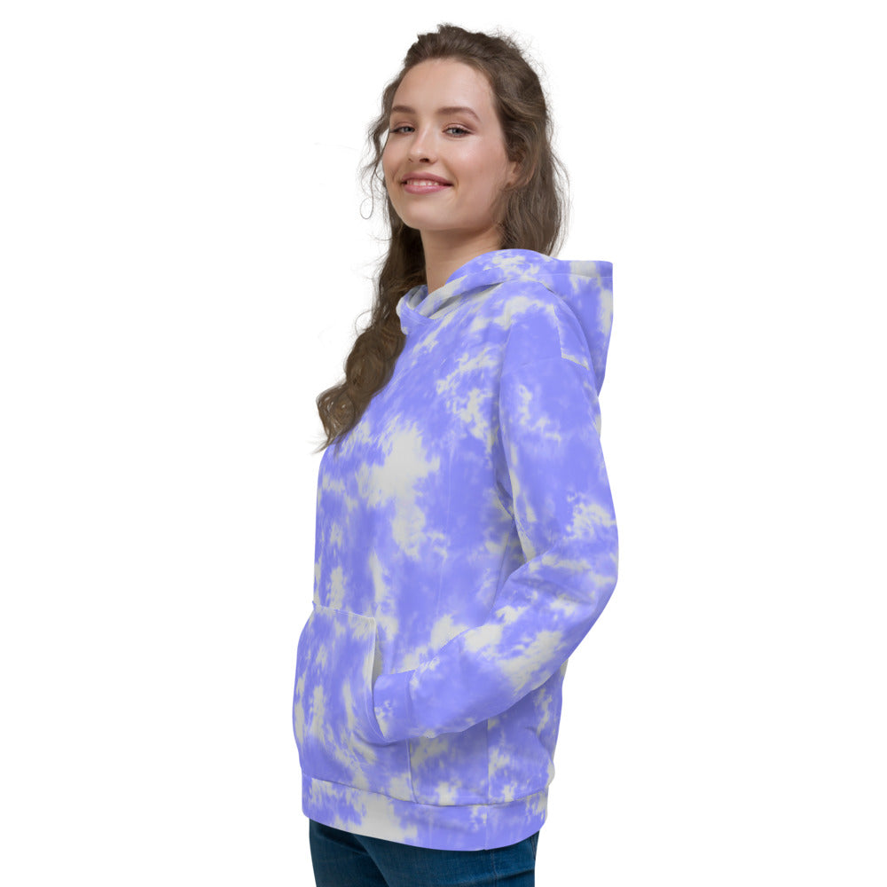 Lilac Tie Dye Unisex Hoodie