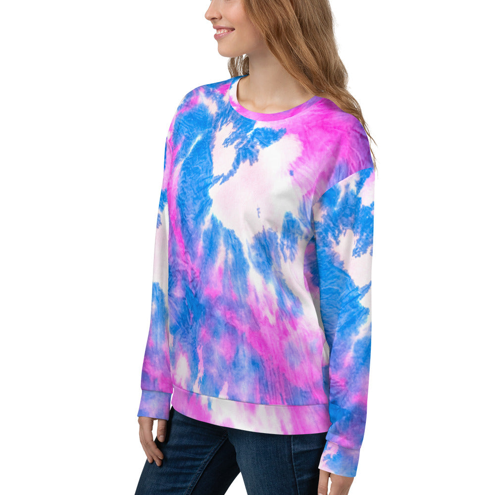 Pink & Blue Unisex Sweatshirt