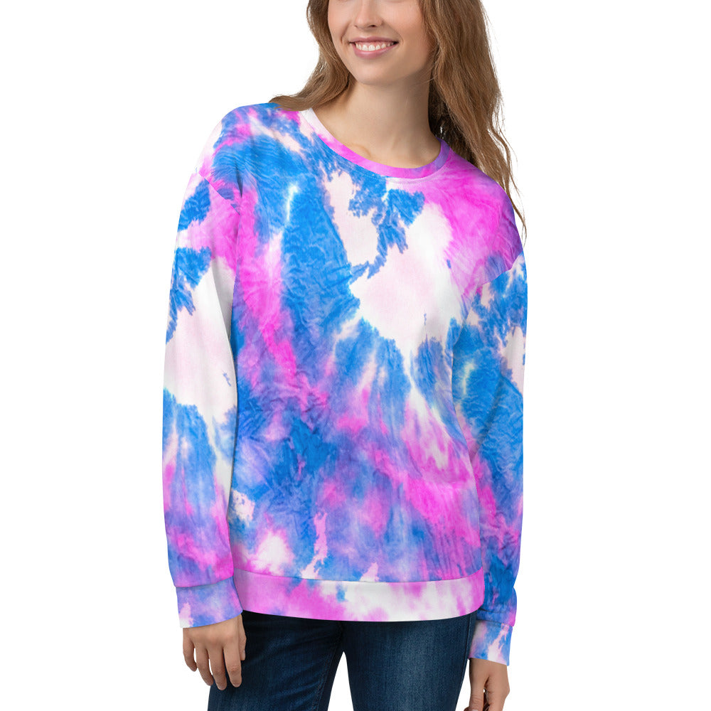 Pink & Blue Unisex Sweatshirt