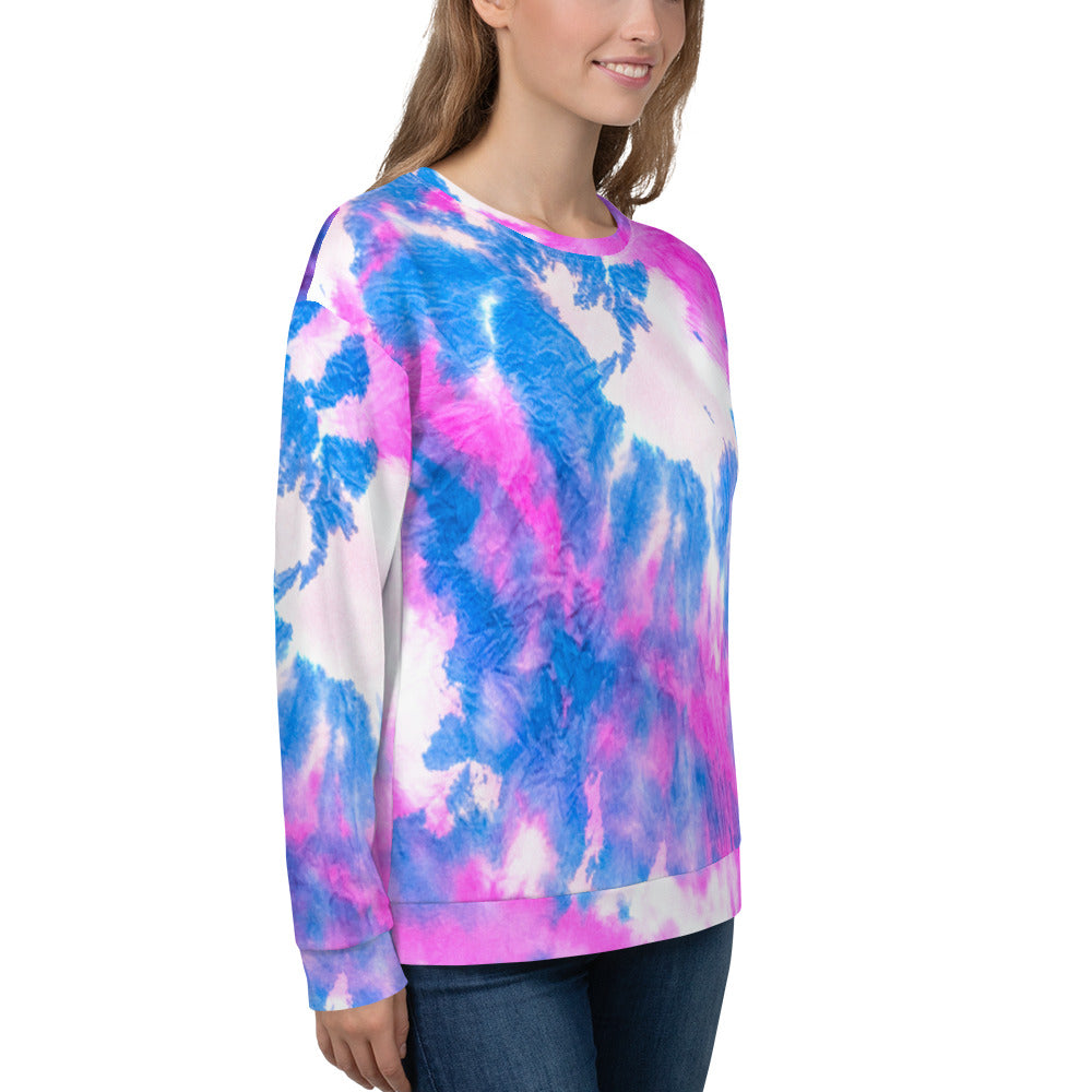 Pink & Blue Unisex Sweatshirt