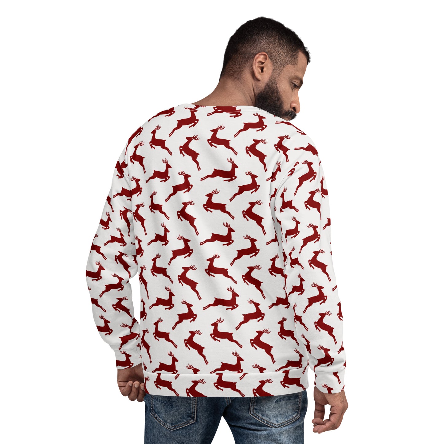 Reindeer Ugly Sweatshirt - Men