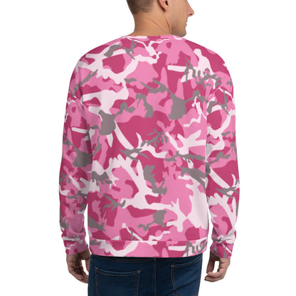 Pink Camouflage Sweatshirt