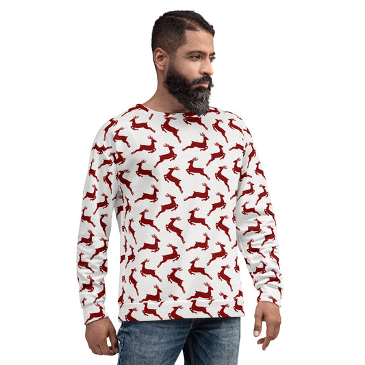 Reindeer Ugly Sweatshirt - Men