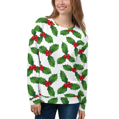 Holly Christmas Ugly Sweatshirt