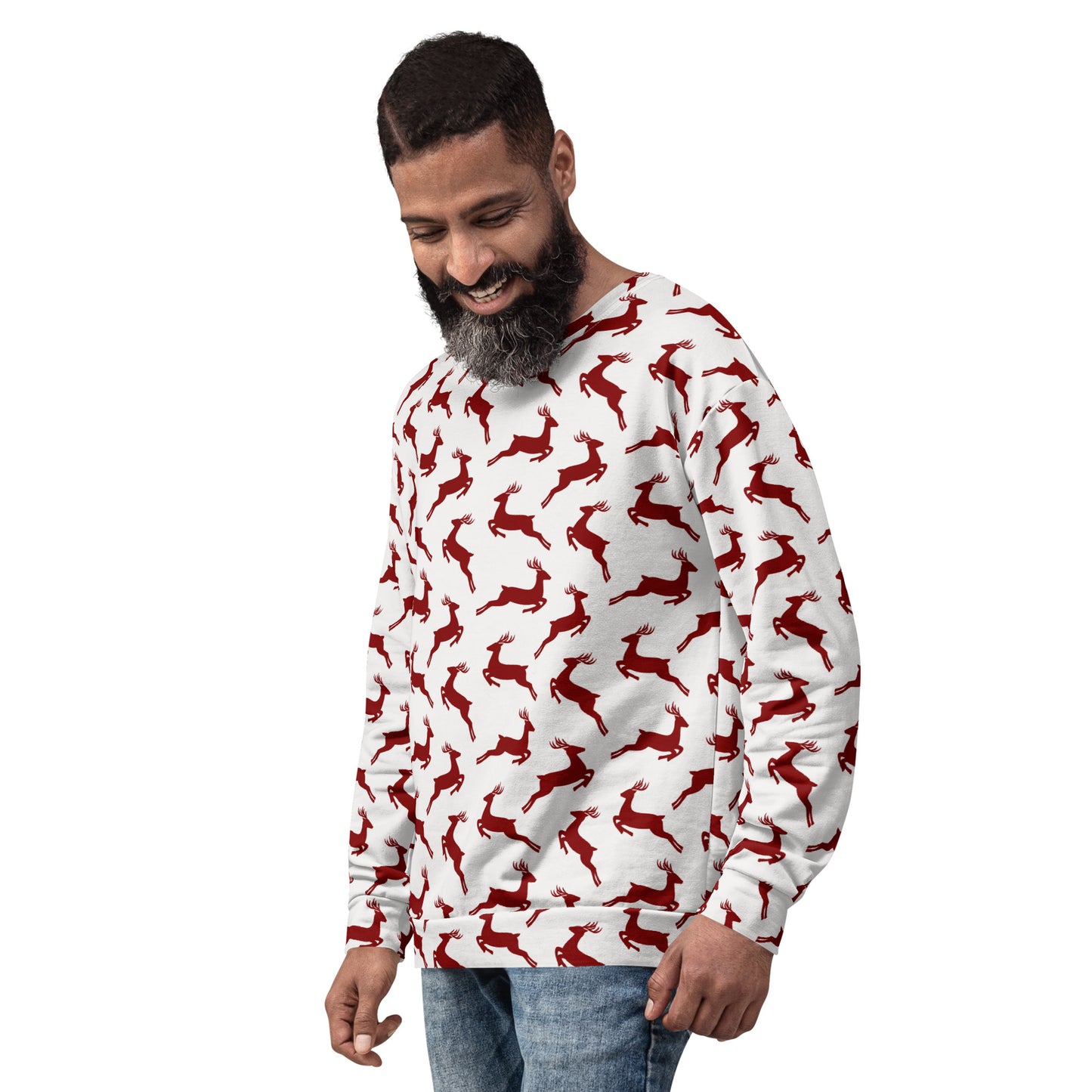 Reindeer Ugly Sweatshirt - Men