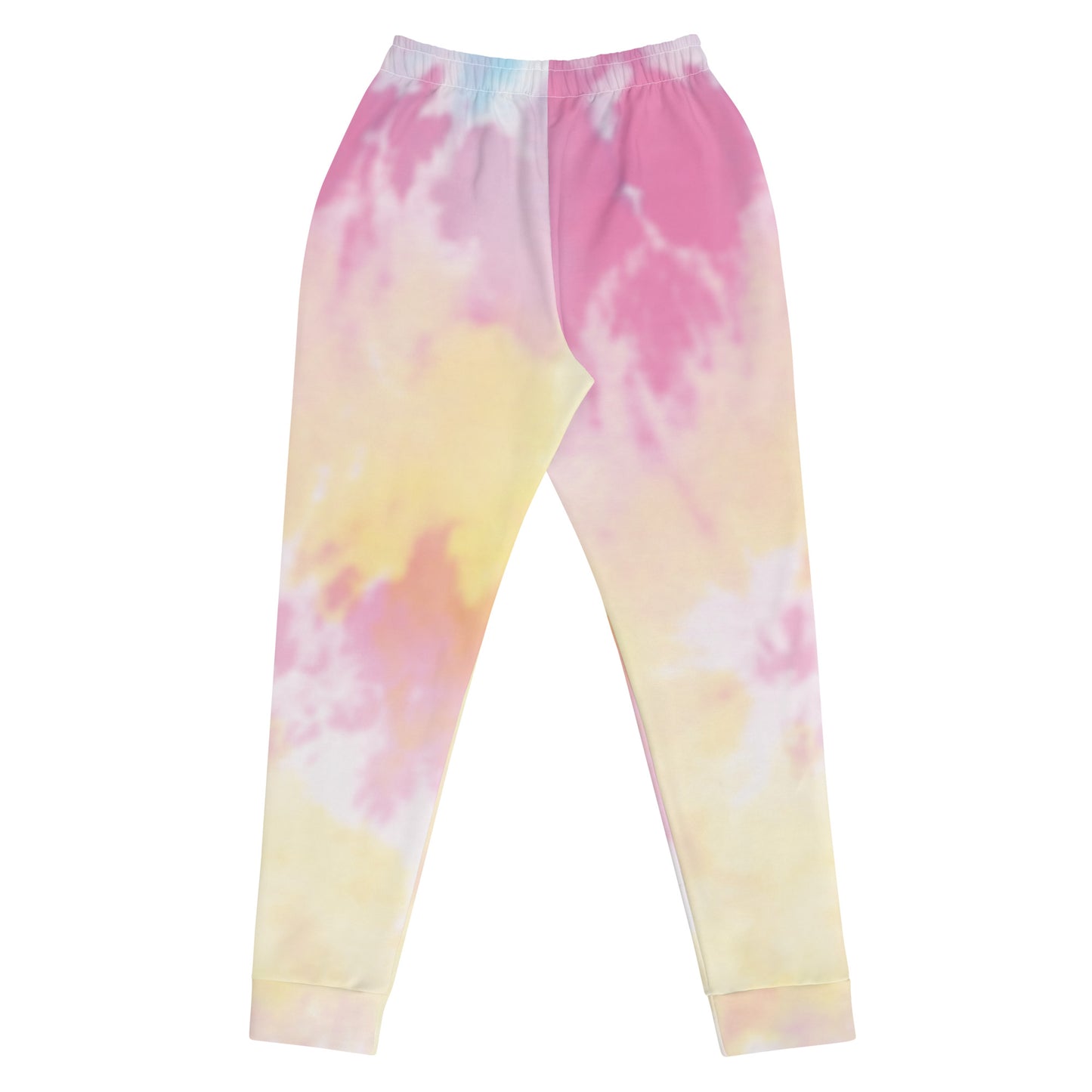 Pink and Yellow Tie Dye Women's Joggers