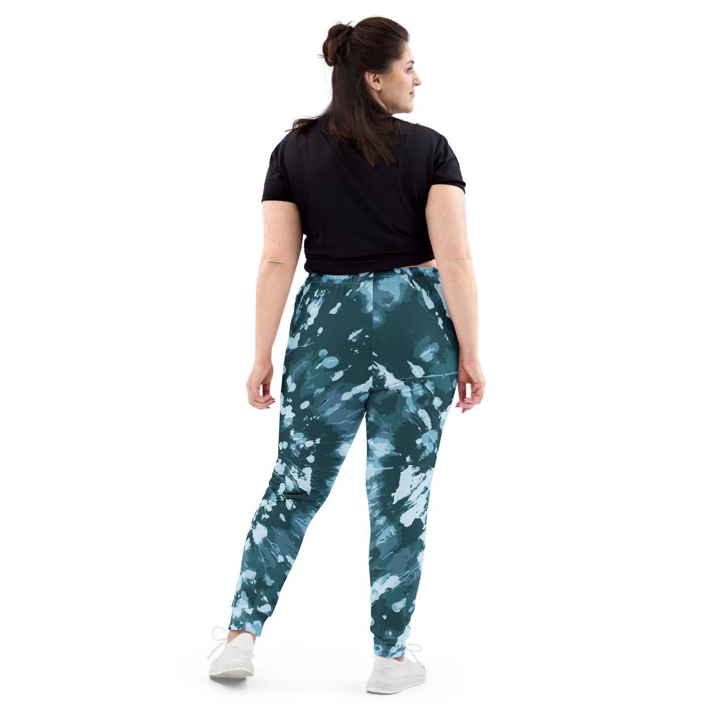 Teal Tie Dye Women's Joggers