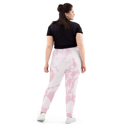 Light Pink Tie Dye Women's Joggers