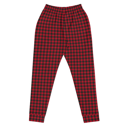 Red Plaid Women's Joggers