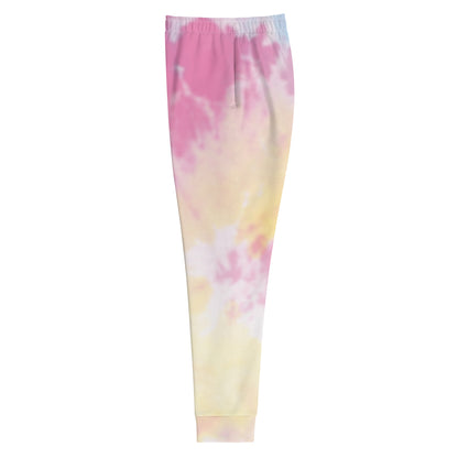 Pink and Yellow Tie Dye Women's Joggers