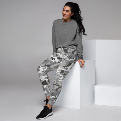 Gray Camo Women's Joggers