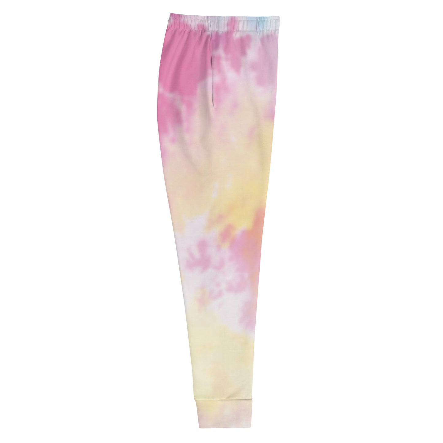 Pink and Yellow Tie Dye Women's Joggers