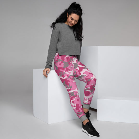 Pink Camo Women's Joggers