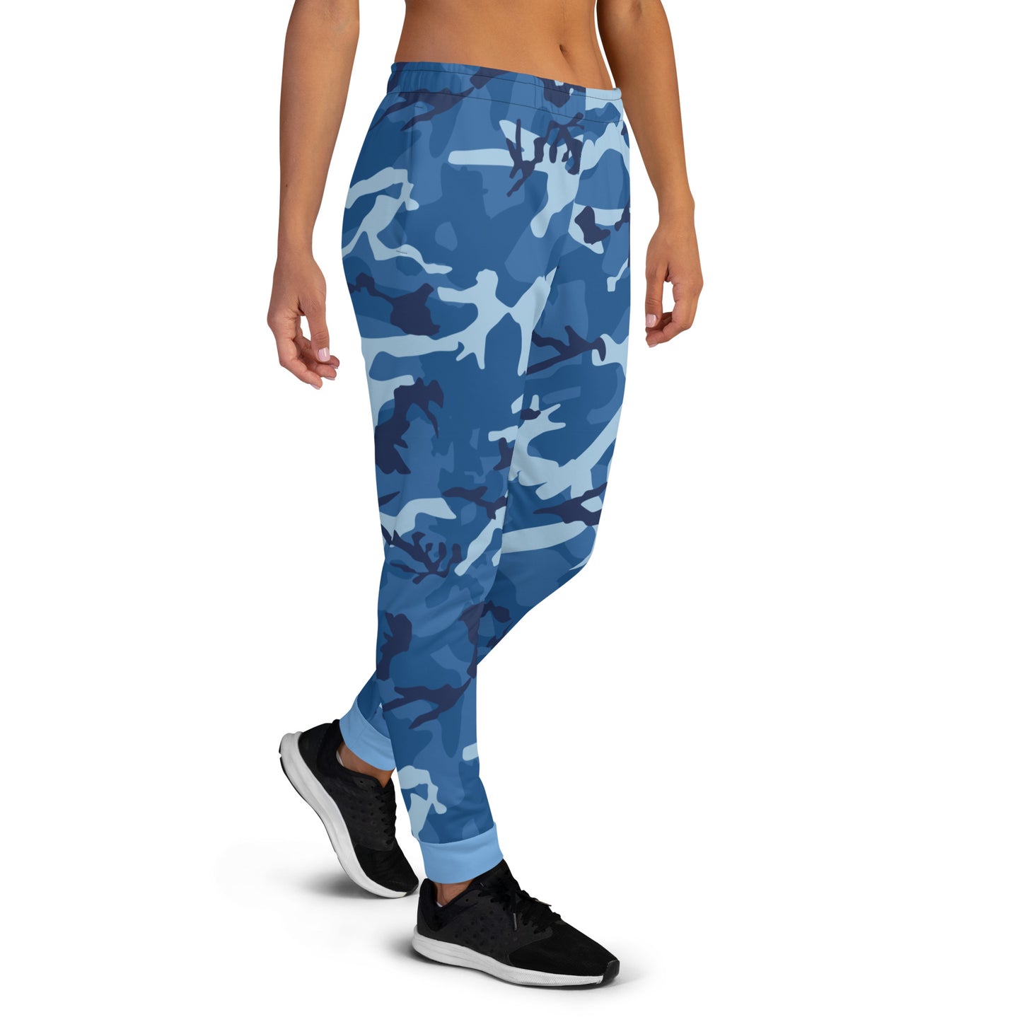 Blue Camo Women's Joggers