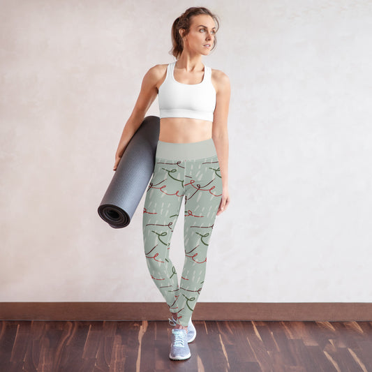 Egg Green Yoga Leggings