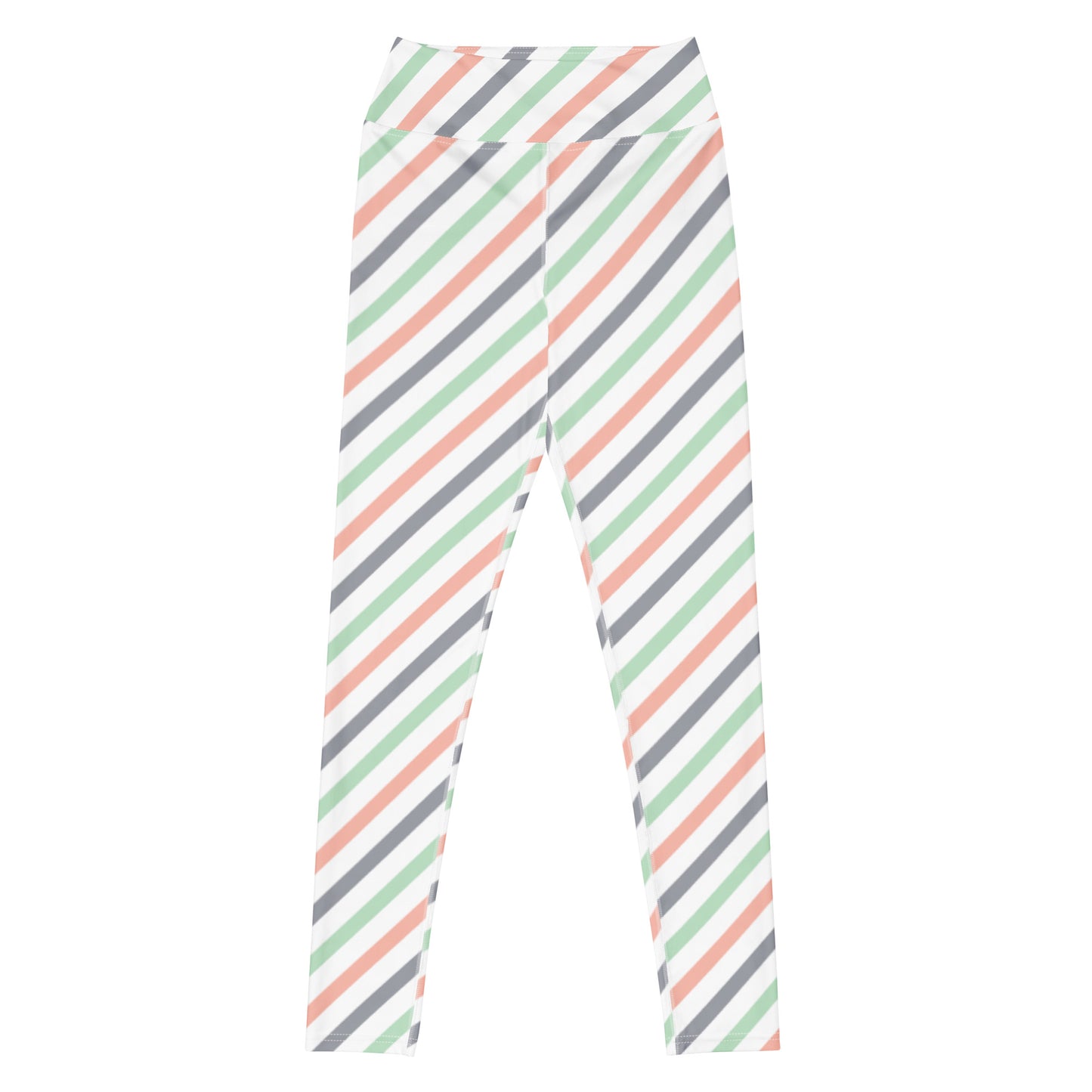 Candy  Stripe Yoga Leggings