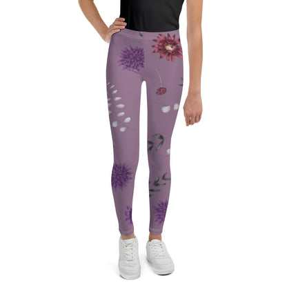 Floral  Youth Leggings