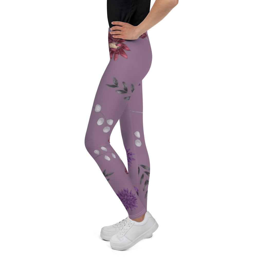 Floral  Youth Leggings