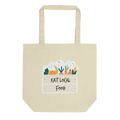 Eat Local Eco Tote Bag