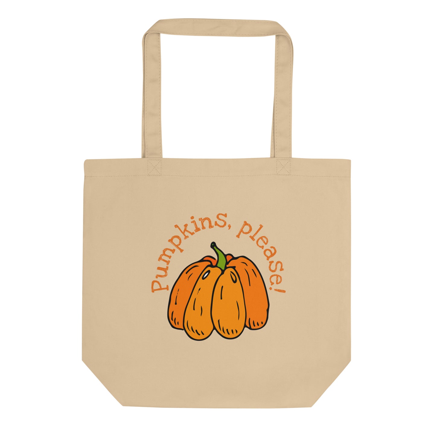 Pumpkins Please Printed Eco Tote Bag