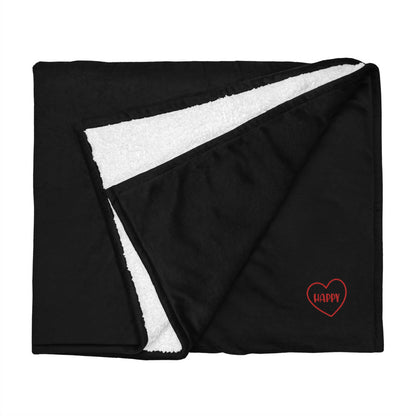 Love Premium Sherpa Blanket