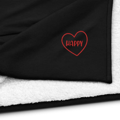 Love Premium Sherpa Blanket