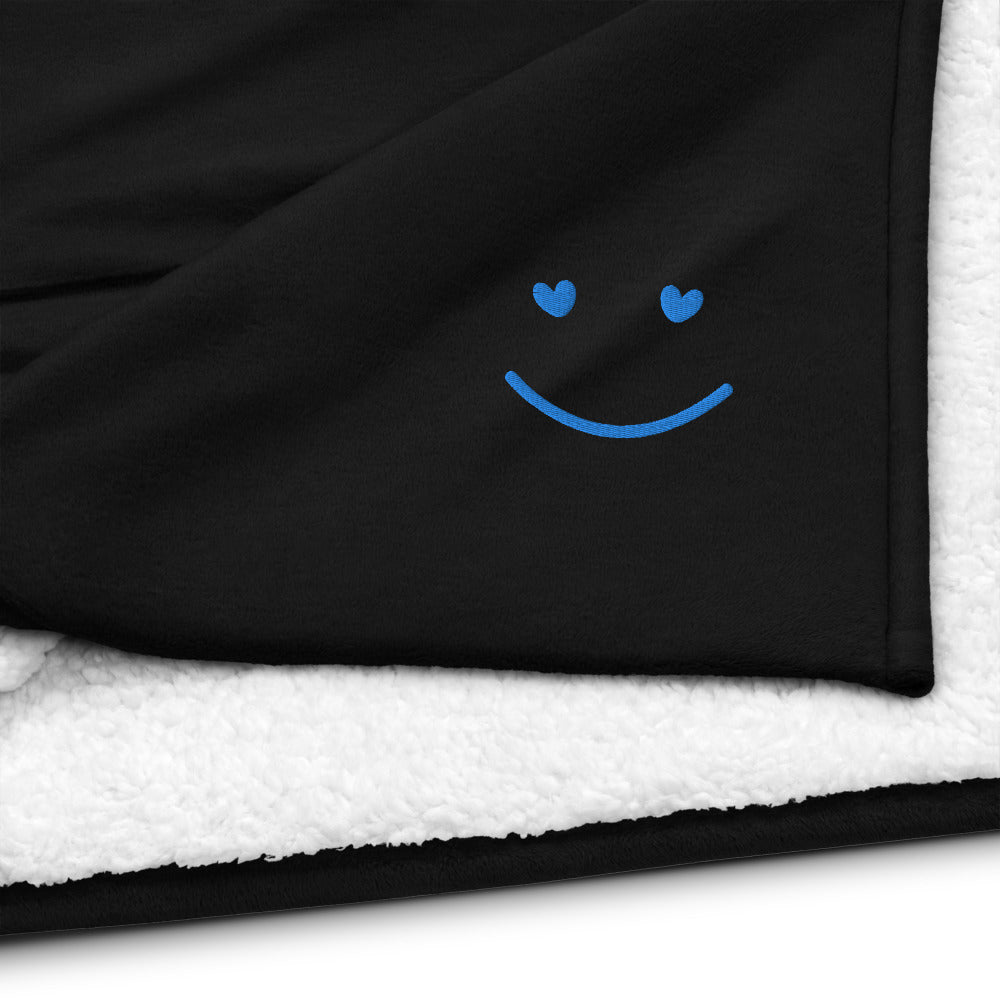Smile Premium Sherpa Blanket