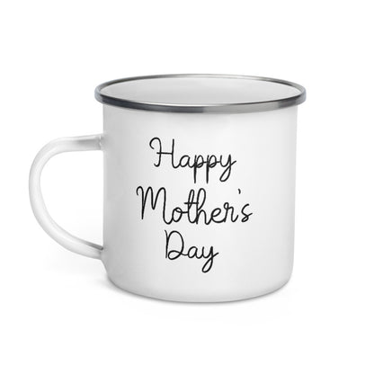 Mom I Love You Enamel Mother's Day Mug