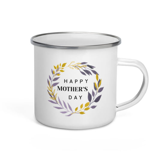 Happy Mother's Day Enamel Mug