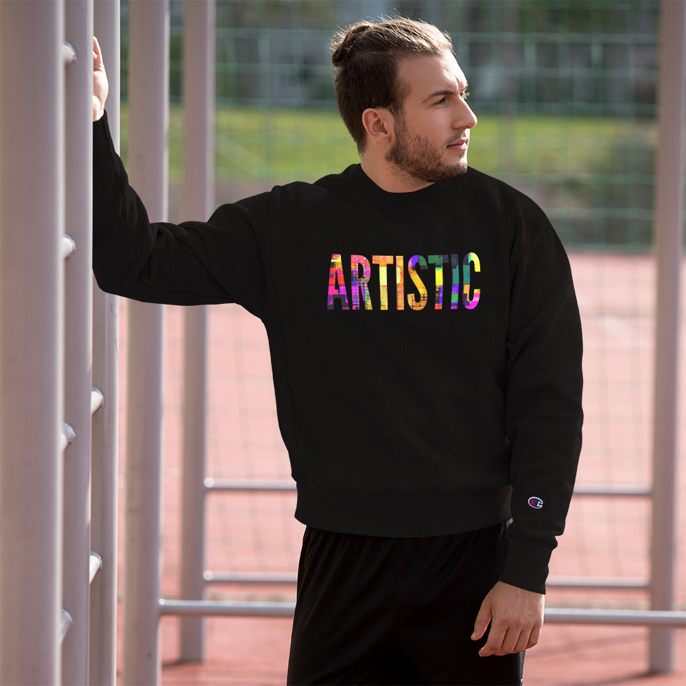 Artistic Graphic Champion Men's Sweatshirt